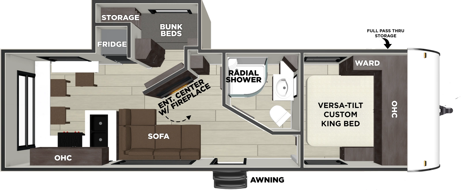 X Lite 24ZEN Floorplan